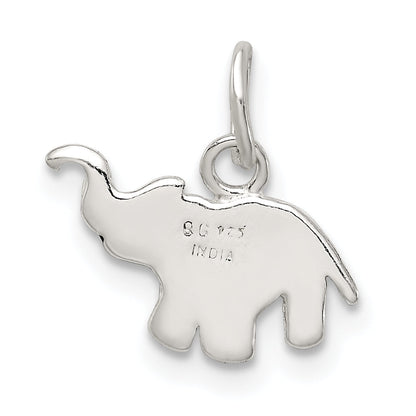 Sterlingsilber Emailliert Elefant Charm