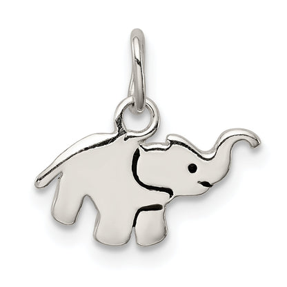Sterlingsilber Emailliert Elefant Charm