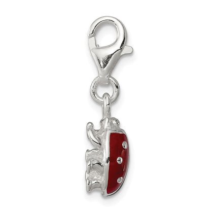 Sterlingsilber Emailliert Damen Bug Charm