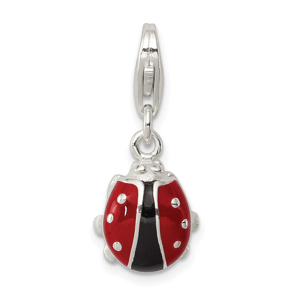 Sterlingsilber Emailliert Damen Bug Charm