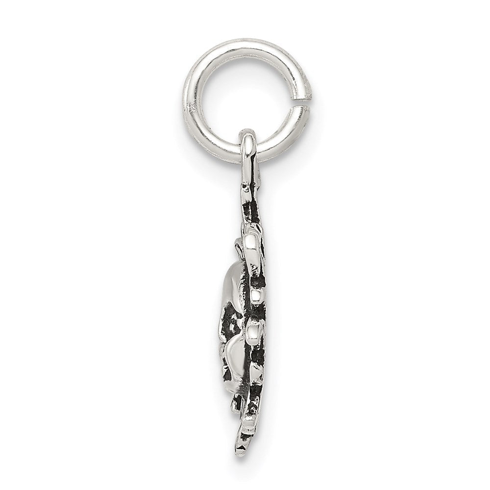 Sterlingsilber Antikisiert Sonne Charm