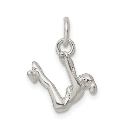 Sterlingsilber Gymnast Charm