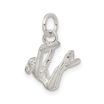 Sterlingsilber Gymnast Charm