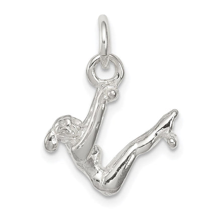 Sterlingsilber Gymnast Charm