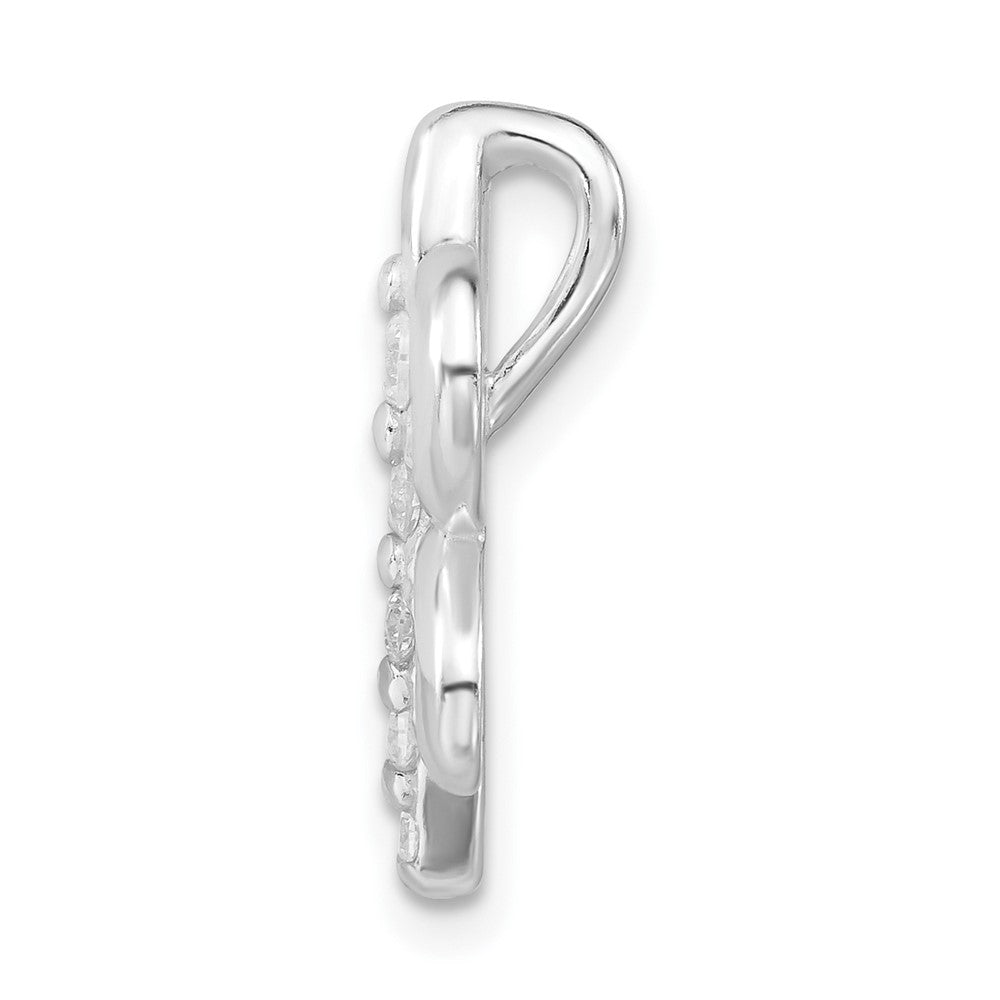 Sterlingsilber Zirkonia Libelle Anhänger