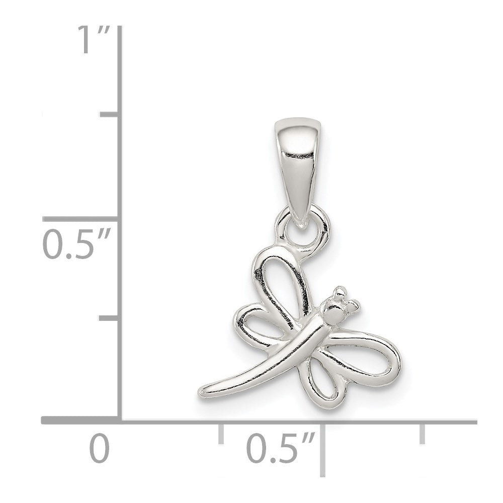 Sterlingsilber Libelle Anhänger