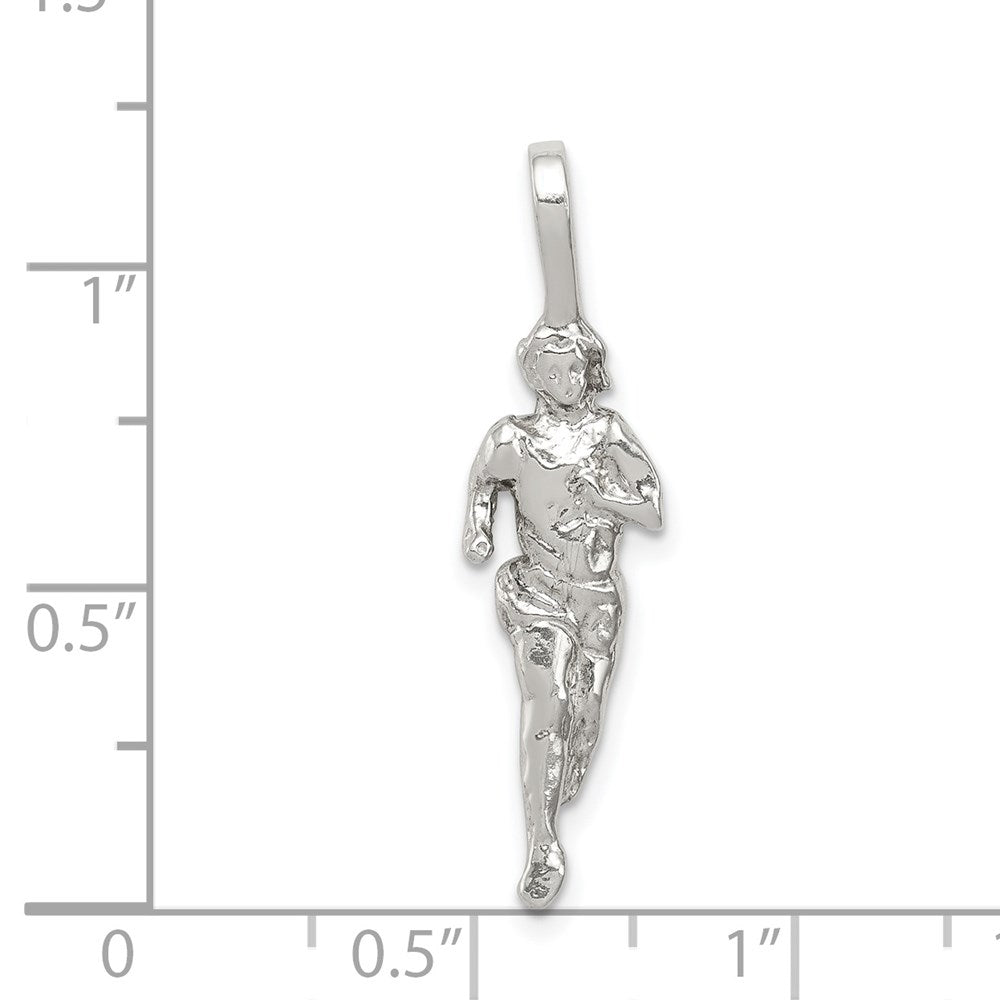 Sterlingsilber Läufer Anhänger