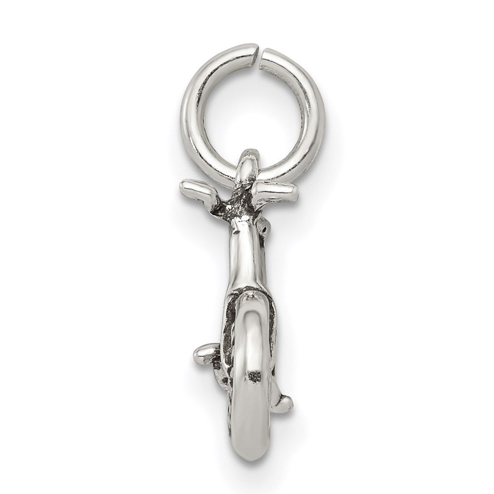 Sterlingsilber Antikisiert Bicycle Charm