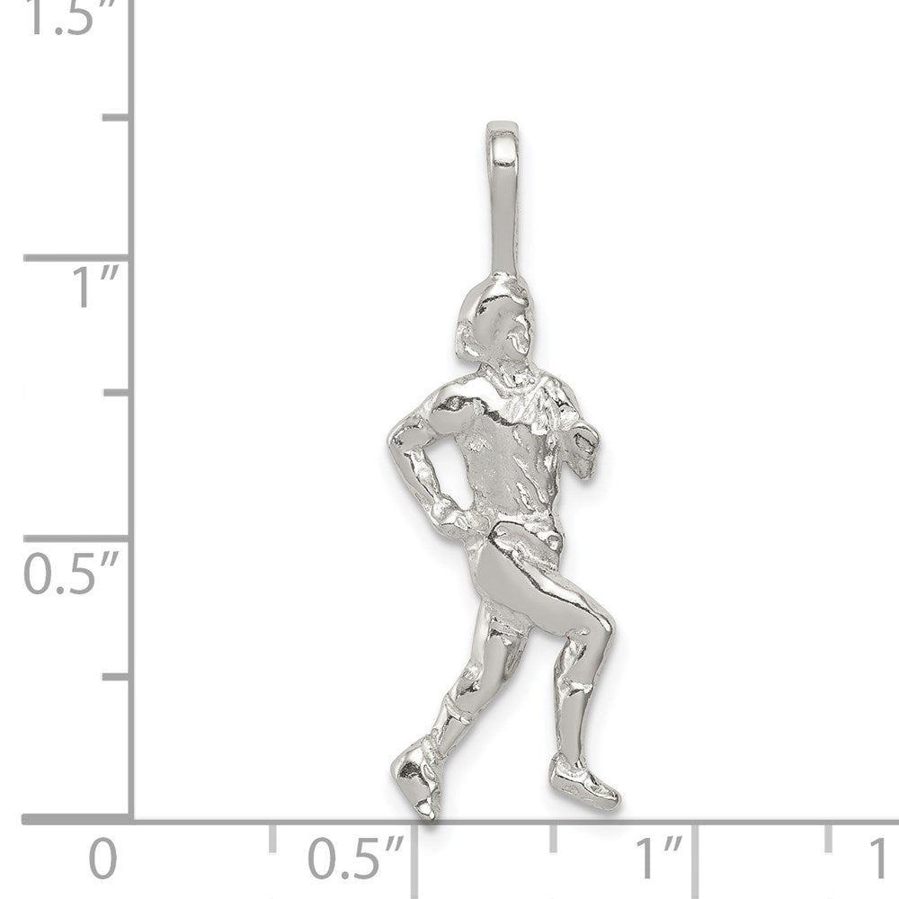 Sterlingsilber Läufer Anhänger