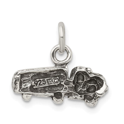 Sterlingsilber Antikisiert Truck Charm