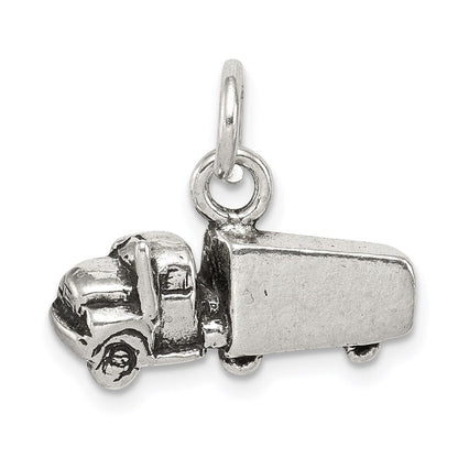 Sterlingsilber Antikisiert Truck Charm