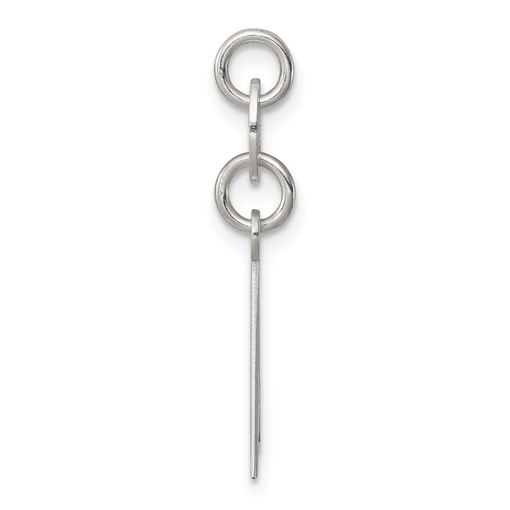 Sterlingsilber Poliert Böse Auge Charm