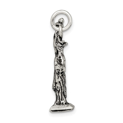 Sterlingsilber Antikisiert Statue Of Liberty Charm