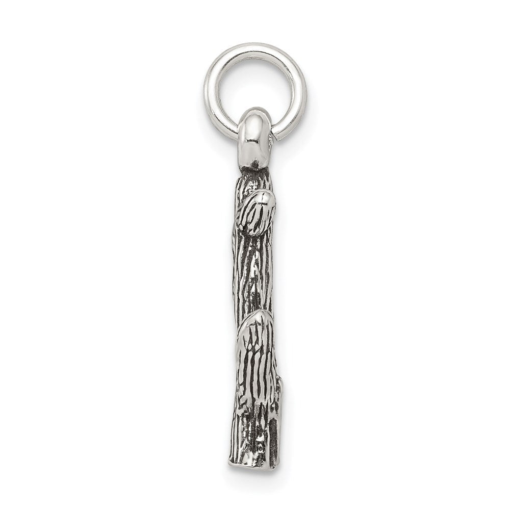 Sterlingsilber Antikisiert Cactus Charm