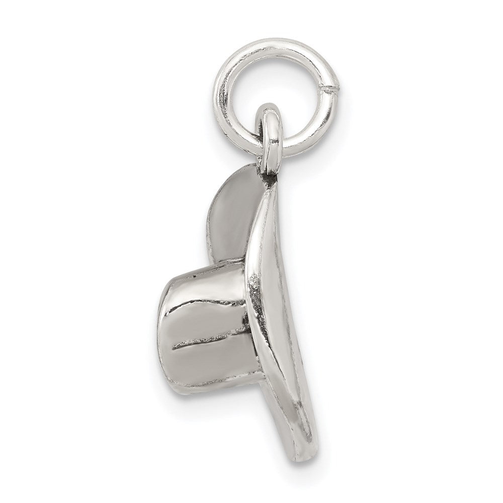 Sterlingsilber Antikisiert Cowboy Hat Charm