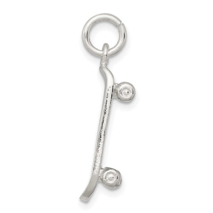 Sterlingsilber Skateboard Charm