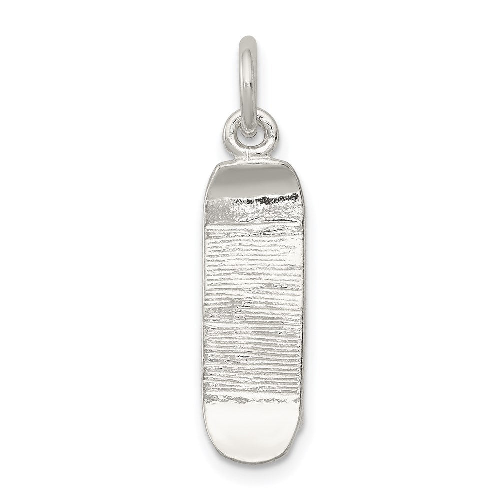 Sterlingsilber Skateboard Charm
