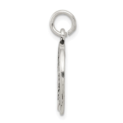 Sterlingsilber Antikisiert Hufeisen mit Pferd Kopf Charm