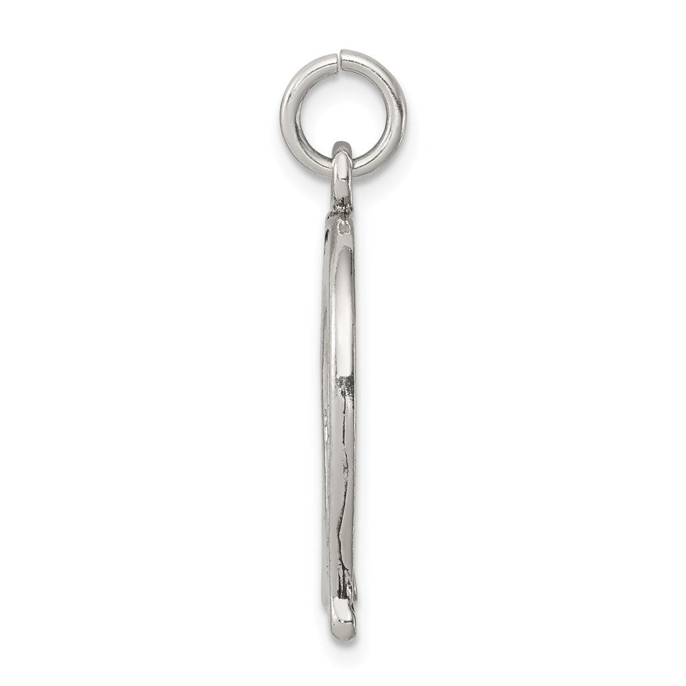 Sterlingsilber Antikisiert Hufeisen Charm