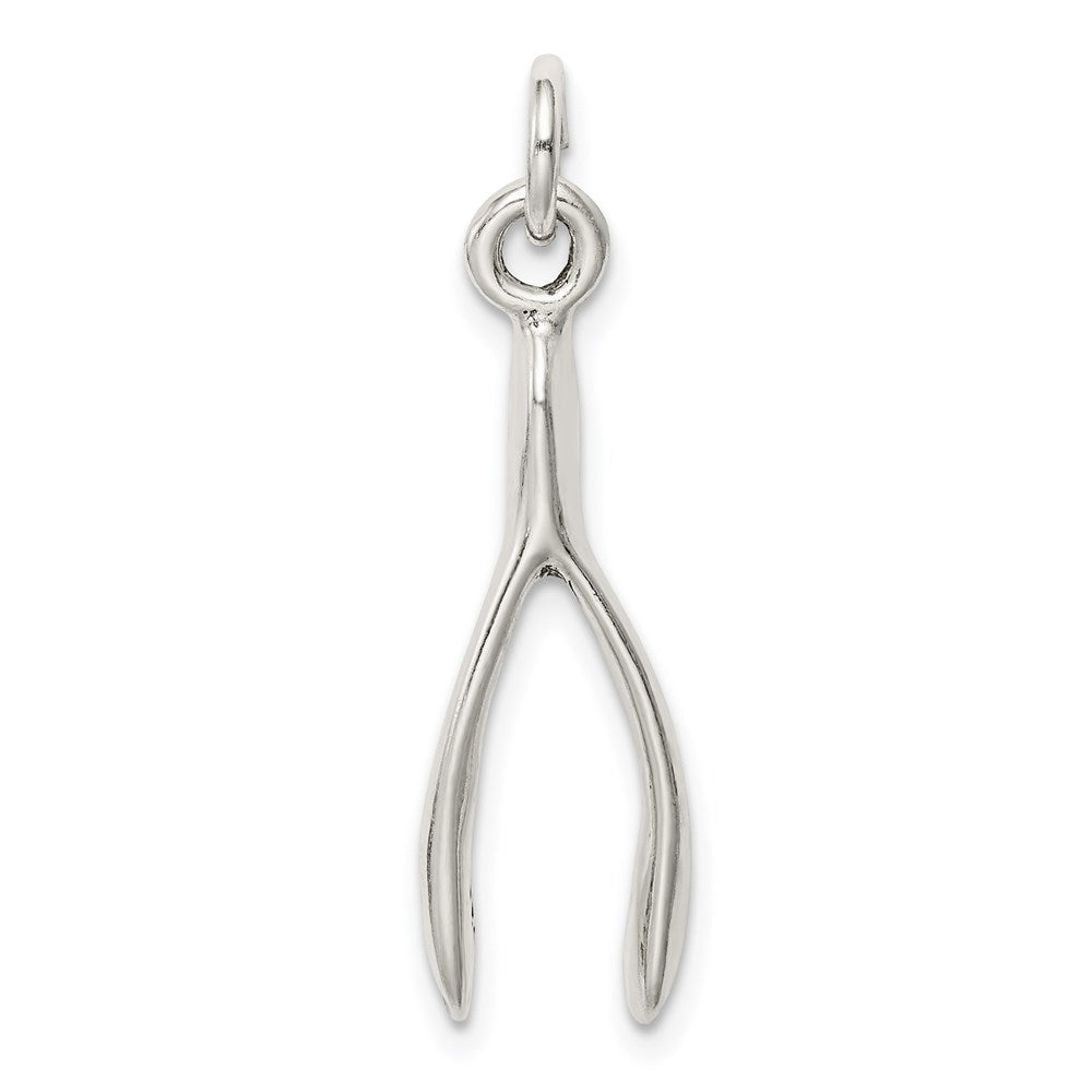 Sterlingsilber Antikisiert Wunsch Bone Charm