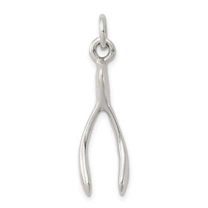 Sterlingsilber Antikisiert Wunsch Bone Charm