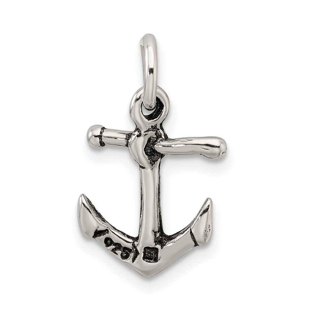 Sterlingsilber Antikisiert Anker Charm