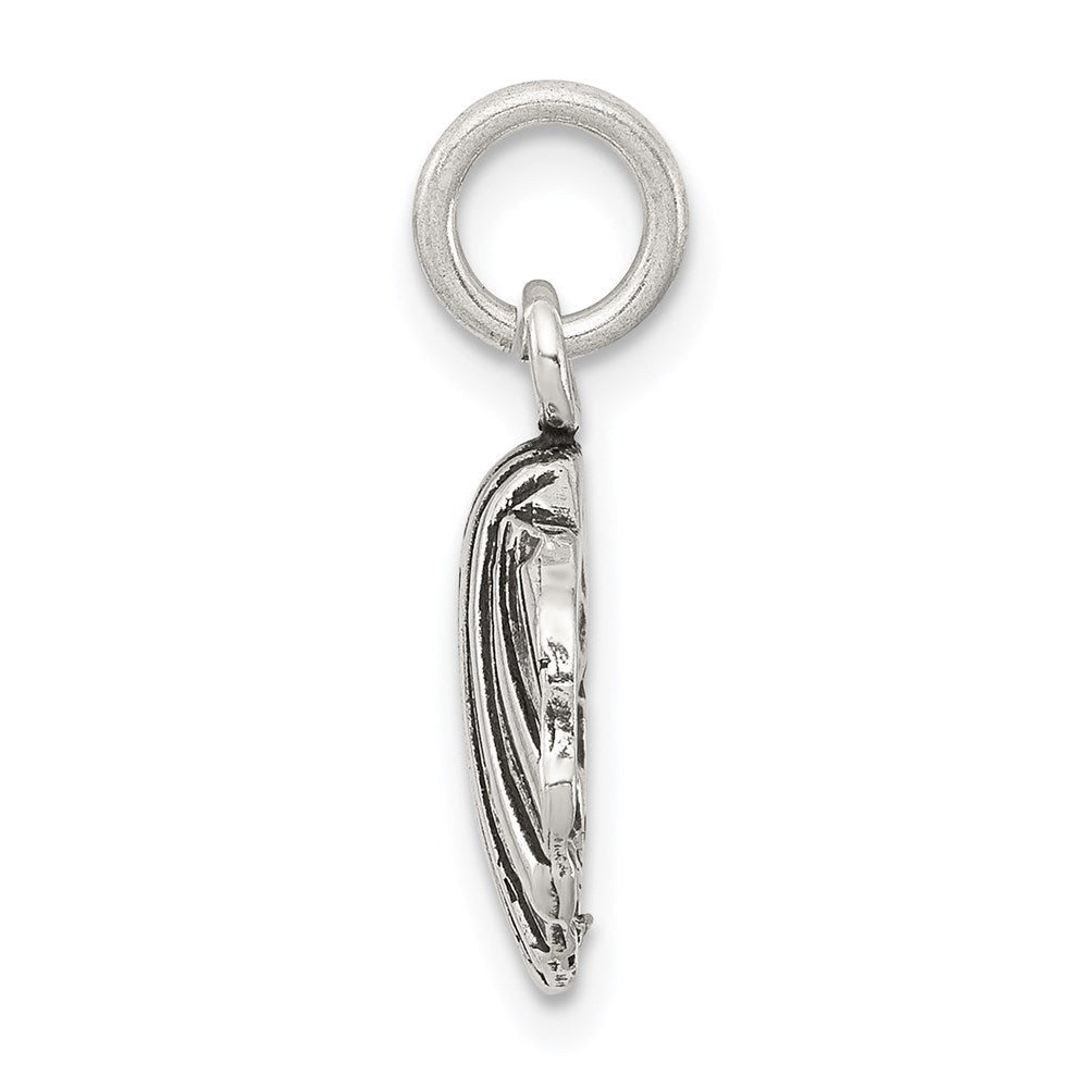 Sterlingsilber Antikisiert Seashell Charm