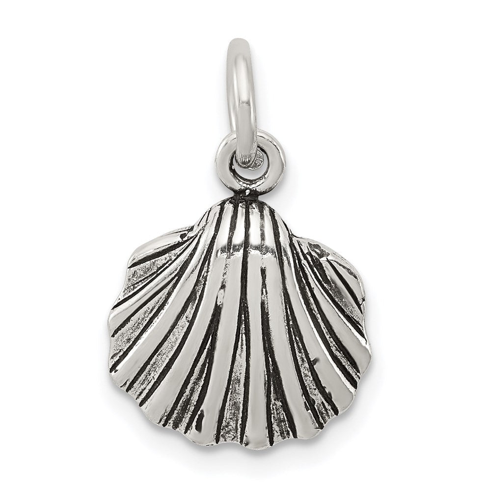 Sterlingsilber Antikisiert Seashell Charm
