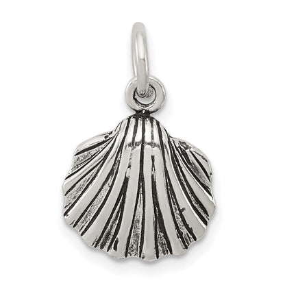 Sterlingsilber Antikisiert Seashell Charm