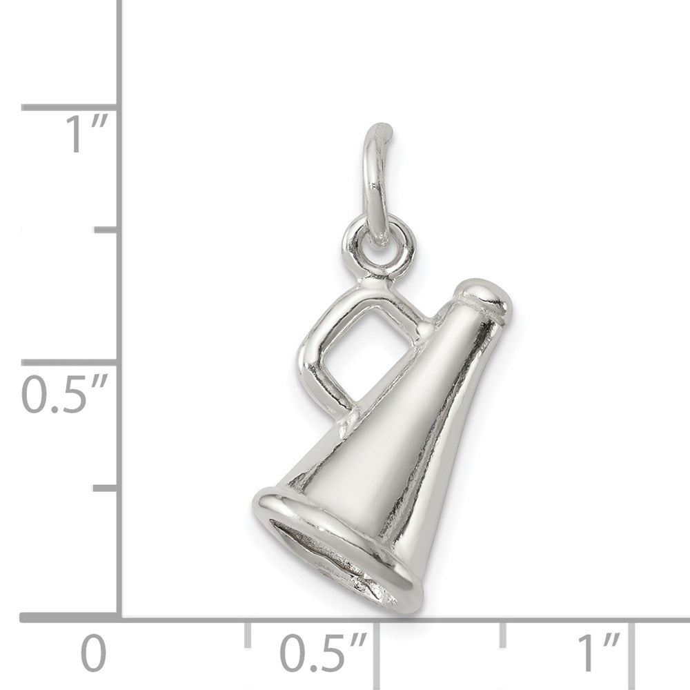 Sterlingsilber Megaphone Charm