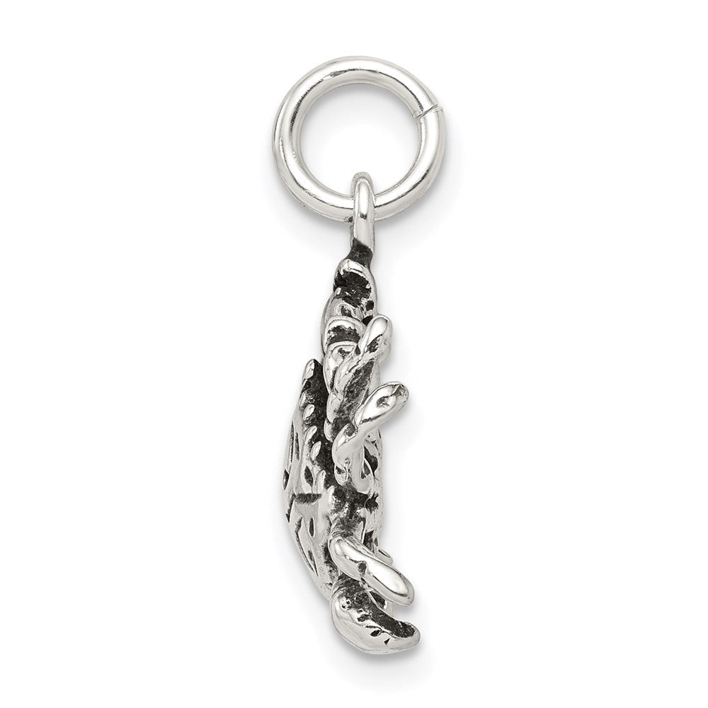 Sterlingsilber Antikisiert Krabbe Charm