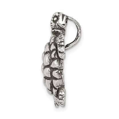 Sterlingsilber Antikisiert Schildkröte Charm