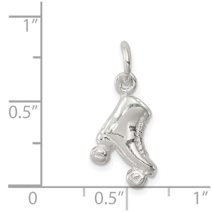 Sterlingsilber Roller Skate Charm