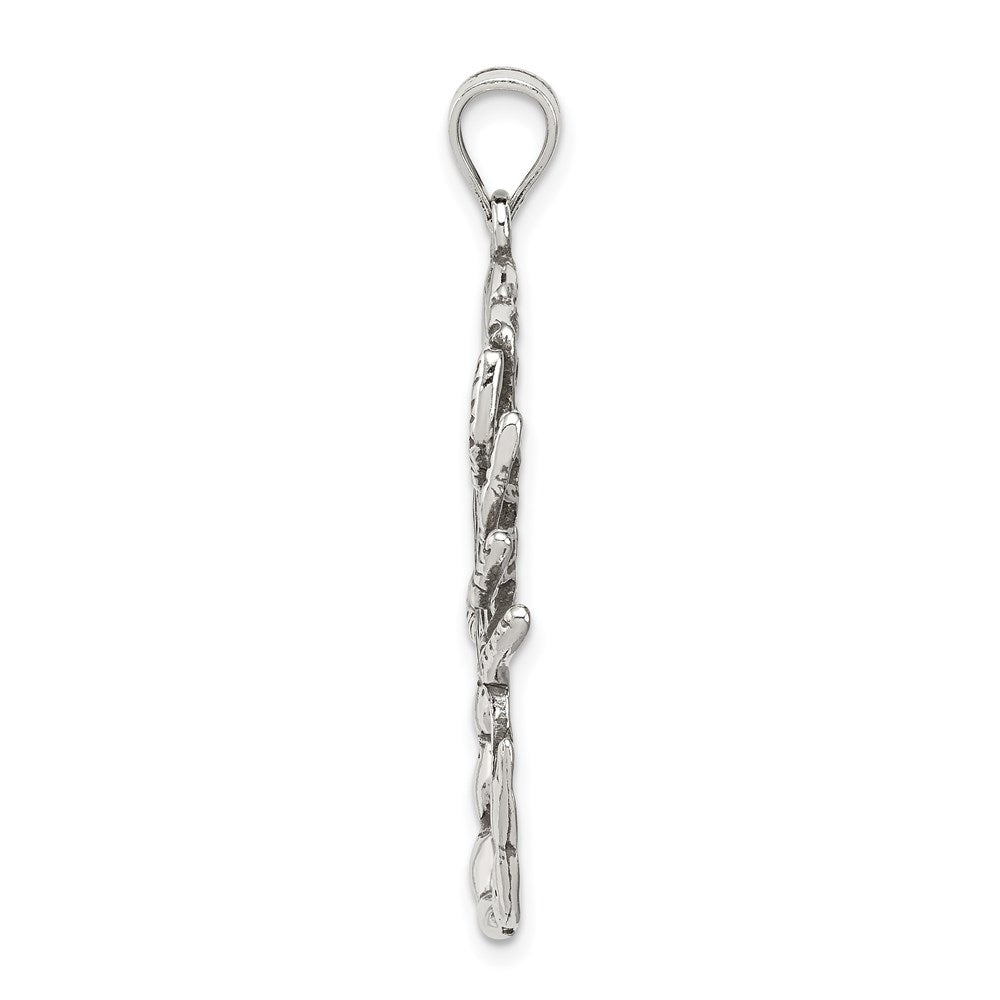Sterlingsilber Antikisiert Scorpion Charm