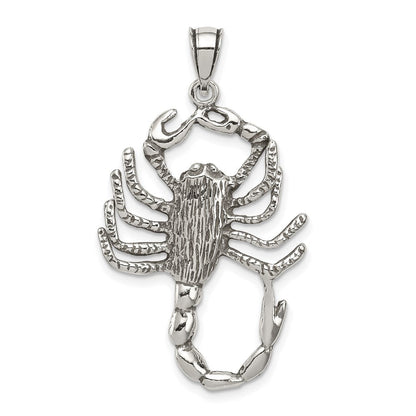 Sterlingsilber Antikisiert Scorpion Charm