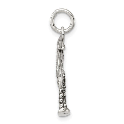 Sterlingsilber Antikisiert Palme Baum Charm