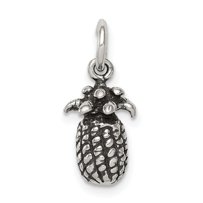 Sterlingsilber Antikisiert Pineapple Charm