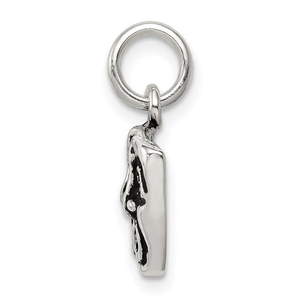 Sterlingsilber Antikisiert Comedy/tragedy Face Charms
