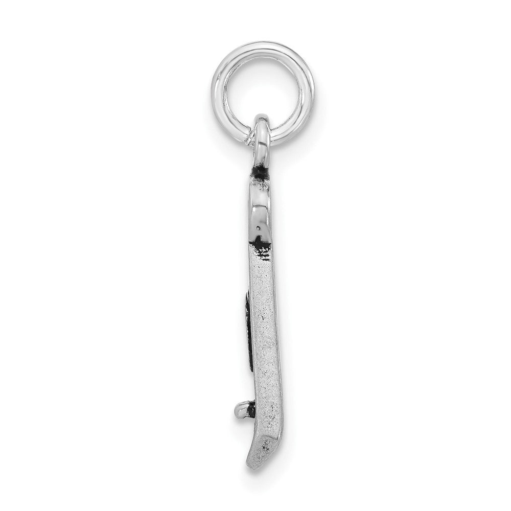 Sterlingsilber Poliert & Antikisiert Bottle Opener Charm