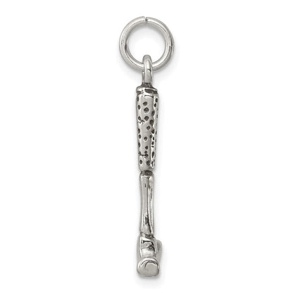 Sterlingsilber Antikisiert Hammer Charm