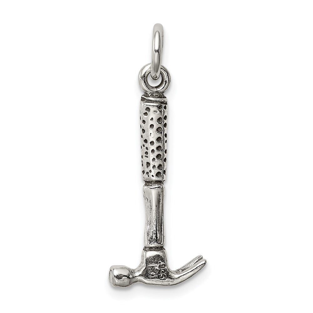 Sterlingsilber Antikisiert Hammer Charm