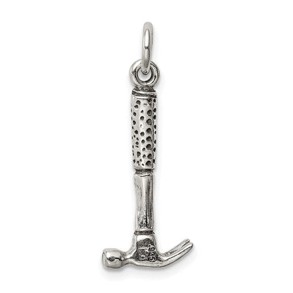 Sterlingsilber Antikisiert Hammer Charm