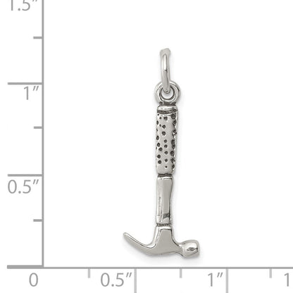 Sterlingsilber Antikisiert Hammer Charm