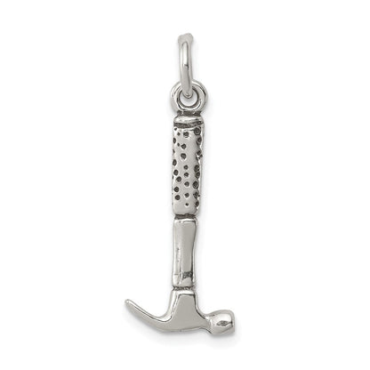 Sterlingsilber Antikisiert Hammer Charm