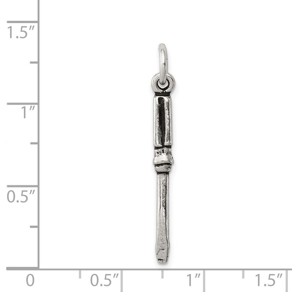 Sterlingsilber Antikisiert Screwdriver Charm