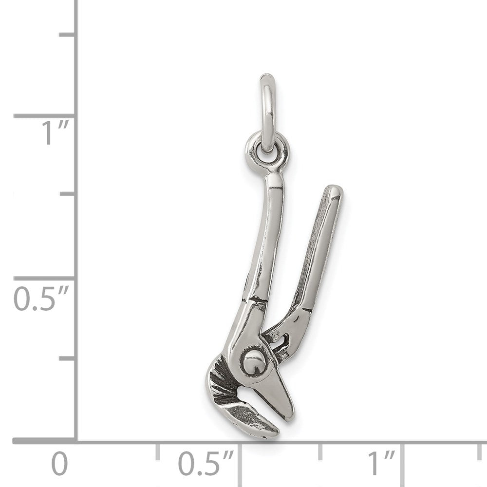 Sterlingsilber Antikisiert Pliers Charm