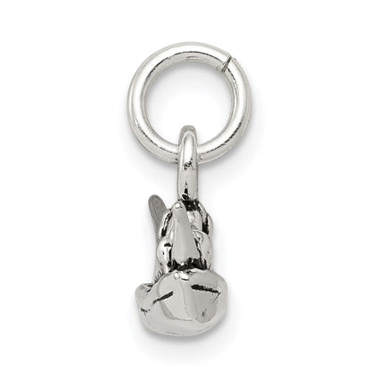 Sterlingsilber Antikisiert Boot Charm