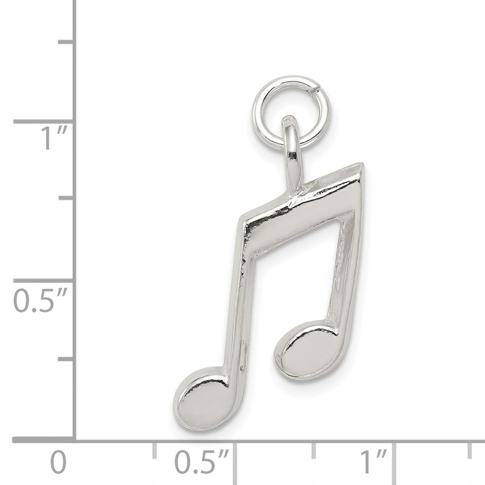 Sterlingsilber Musik Notes Charm