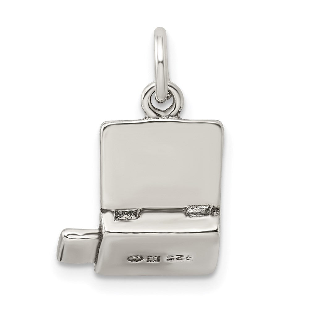 Sterlingsilber Antikisiert Laptop Charm