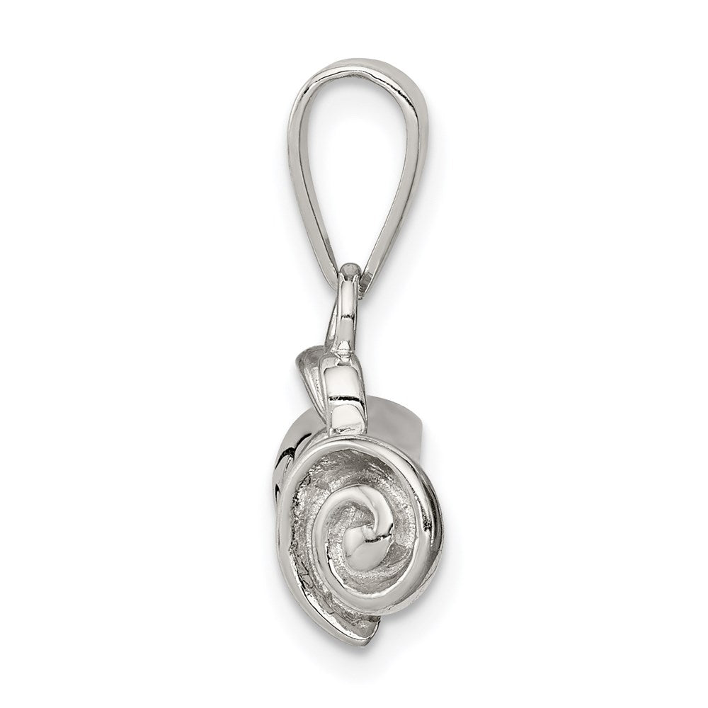 Sterlingsilber Rhodiniert Rolled-up Diploma Charm